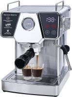 Homtone 20 Bar Espresso Machine, Touch Screen Coffee Maker, Cappuccino Latte Maker with Milk Frother, 1350W Fast Heating Coffee Machine for Home From USA