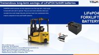 80V 560Ah Electric Forklift Lithium Battery Pack with BMS, specification for Forklift Truck Still RX60-50, Nominal capacity 560A, Lithium iron phosphate battery