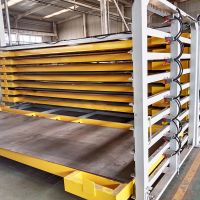 Electronic Heavy Duty Sheets Metal Storage Rack Industrial Steel Plate Storage Solutions