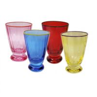 Multi Colored Juice Glass Set