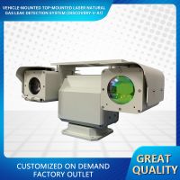 Discovery-V-A1, a top mounted laser natural gas leak detector for vehicles with adjustable probes for detection