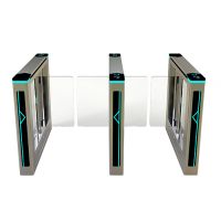 Swing arm optical turnstile/ swing barrier gate turnstile/ optical swing gate turnstile From China