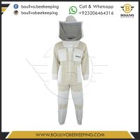 Professional Unisex Ventilated Beekeeping Suits with Round Veil