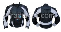 Black/Grey Motorcycle Textile jacket