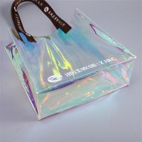 pvc beach handbag