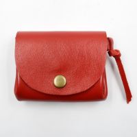 Leather card holder wallet