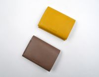 Leather Card Holder Wallet Womens