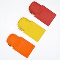 Long Leather Small Pen Bag