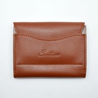 leather card holder designer
