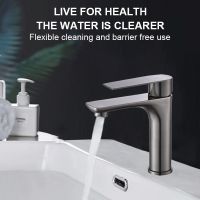 1102 High flat basin faucet