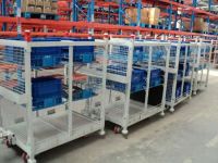 Assembly Line Side Racks With Quad