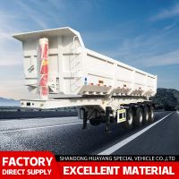 Hydraulic 60 Tons Dump Semi-Trailer