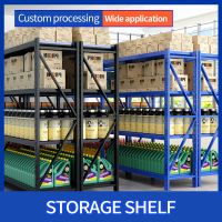 Shelf light shelf factory warehouse light shelf shelf household storage shelf Medium shelf storage shelf medium light warehouse bolt steel shelf metal storage shelf for warehouse equipme
