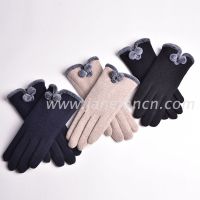 Soft and warm winter wool gloves supplier