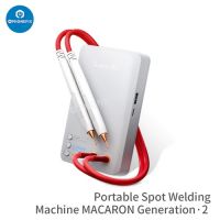 Qianli Macaron II Portable Spot Welding Machine with battery welding fixture