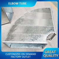 Chuan Kaihong-Elbow TUBE Customized production of 70 degree galvanized sheet for fire and smoke exhaust/Can be customized/price is for reference only