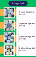 factory supplying 2-piece range golf ball surlyn golf ball for practice From China