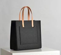 Big felt  bag for kids gifts women shopping travel From China