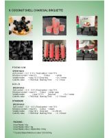 Coconut Briquettes and Coconut Charcoal