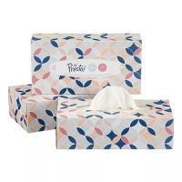 Cotton Face Facial Tissue With Box
