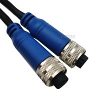 M12 Overmolded Cable Ethernet Cable 5PIN 6PIN 8PIN CAT5 CAT6 Cable Connector From China