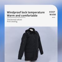 Men&#039;s long black cotton-padded jacket coat 500 pieces set.Ordering products can be contacted by mail.
