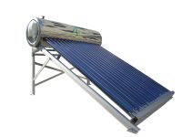 Low Pressure Vacuum tube solar water Heater From China