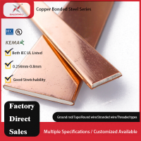 Copper Bonded/Clad Steel Tape Coil for Grounding/Earthing Conductor (IEEE837, IEC62561, UL, CE, RoHS)