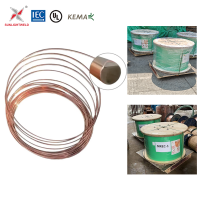 Copper Bonded/Clad Steel Wire Coil for Grounding/Earthing Conductor (IEEE837, IEC62561, UL, CE, RoHS) From China