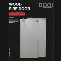  Wooden fire door fire door engineering door hotel security door single open double open class A and class B various styles customized manufacturer direct hair  From China