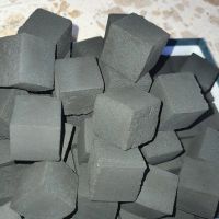 Coconut shell charcoal briquette