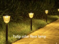 Tulip Solar Floor Lamp