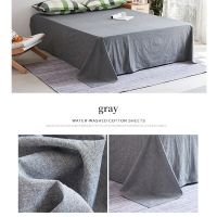Pure Cotton Washed Bed Sheets(120