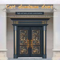 Cast aluminum doors From China