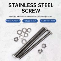 304 stainless steel screws are resistant to acid and alkali corrosion, widely used in construction, machinery and other industries (products can be customized, please contact custome