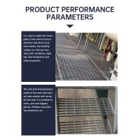  Hot dip galvanized toothed steel grille plate, floor drain, sewer, customized garage floor ditch cover plate, other sizes, customized 10 pieces binding From China