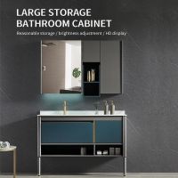  Bathroom cabinet combination intelligent induction mirror cabinet can be customized, please contact customer service before placing an order
