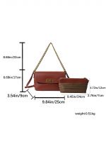Fashion women's crossbody bag, metal chain, From China