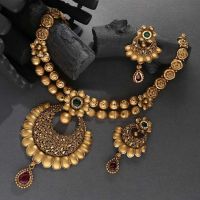 Kundan Imitation Necklace Set For Women