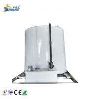 30 Ton Industrial Ice Maker Machine Ice Flaker Drum Evaporator For Supermarket