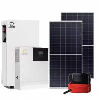 BR solar 5kw 6kw 8kw 10kw solar power system, complete hybrid household solar power systems