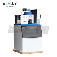 500kg Commercial flake ice machine with ice bin for super market