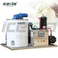 Icesta 3 Tons 5t Stainless Steel Flake Ice Making Machine for Food Cooling