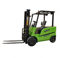 Storage Power Forklift Truck Double Four Wheel Electric 1.0 Ton Forklift With Battery 1500kg Long Lifetime Low Price