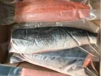 Frozen Salmon Fish Norway Seafood Fillet Portions Loins Steaks Slices Private Label For Wholesale