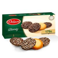 Great quality Delacre COOKIES WITH CHERRY MARMALADE 100 g butter cookies sweet biscuits