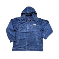 Denim work clothes ensure comfort and breathability. Fashion jacket style, various colors available From China