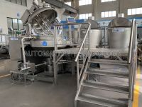 mayonnaise making machine,vacuum homogenizer mixer From China