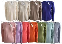 PC63 crewn neck,PC64 V neck fine gauge sweater t shirts