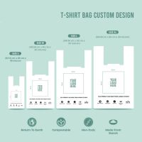 Bio Custom Logo Plastic Bag Multicolor Biodegradable